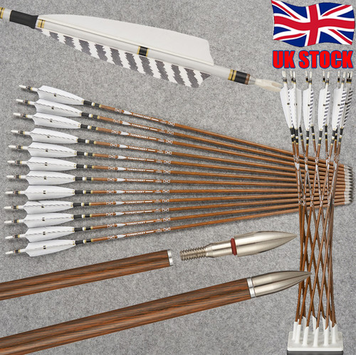 12x pure carbon arrows - 30",