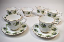 Vintage coffee cups and