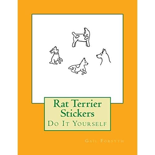Rat terrier stickers - terrier, it