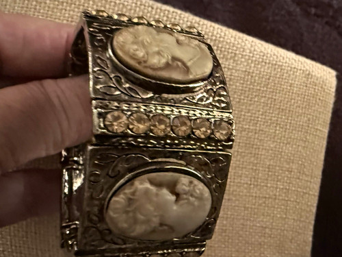 Vintage women silver cuff - women's,