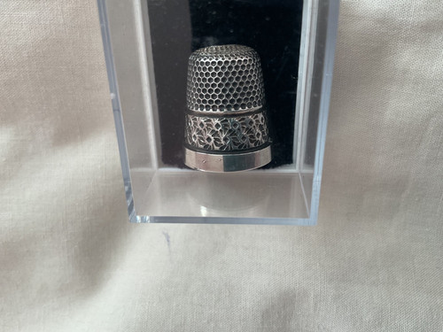 Sterling silver thimble new - thimble.,