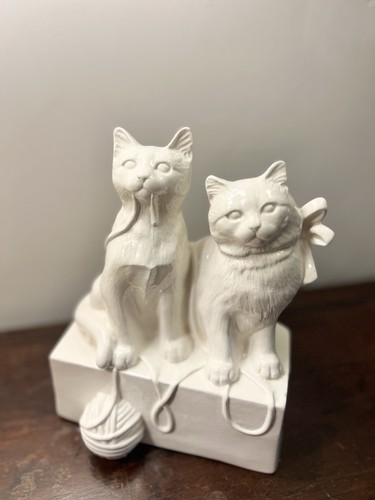 Vintage pair cats - pair, of