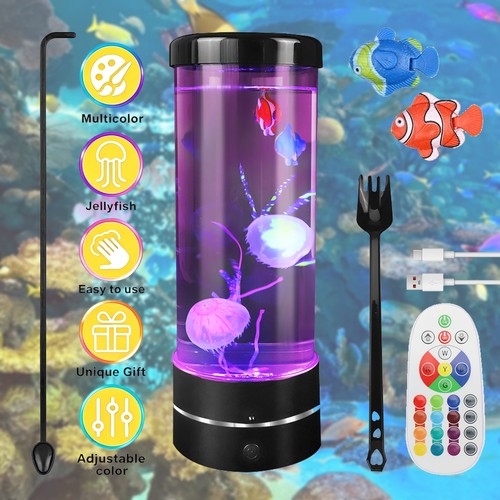 Jellyfish lamp fake aquarium - jellyfish,