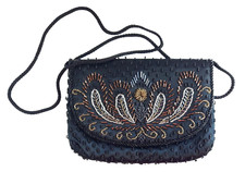 Crossbody Beaded Purse Clutch