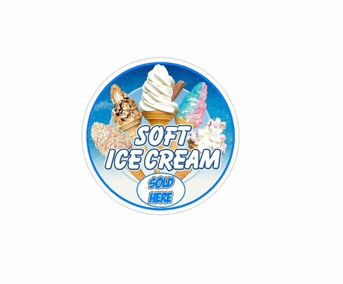 Soft ice cream - soft, here