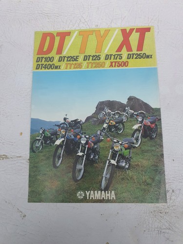 Yamaha xt - yamaha, dt/ty/xt