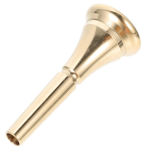 Golden copper horn mouthpiece - copper,