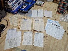 Scalextric Price Lists, Many