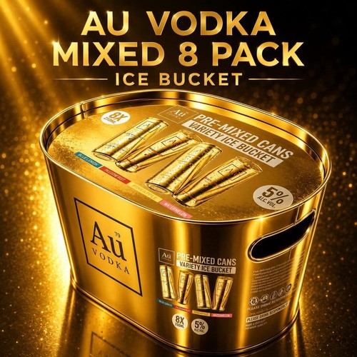 Vodka ice buckets - ice, pre