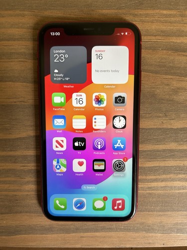 Apple iphone red 64gb - iphone,