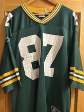 Starter Green Bay Packers Robert Brooks 87 Jersey. Adult XL.