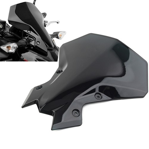 Black windscreen windshield - windscreen,