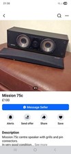 Mission 75c wired center - mission,