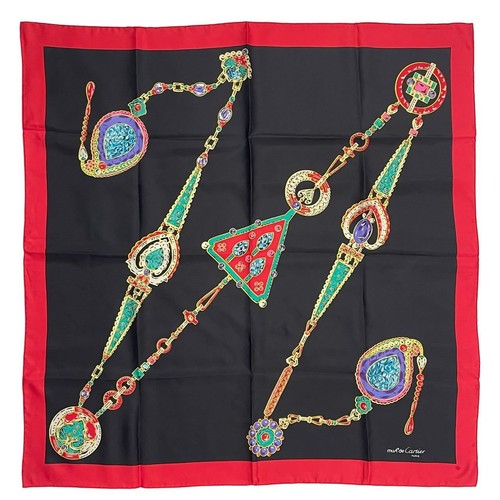 Cartier silk scarf - cartier,
