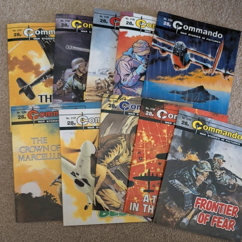 Commando comics 2187 2188 - comics, 2187,