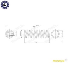 SUSPENSION SPRING SP4721 FOR RENAULT MEGANE/III/Grandtour R9M402/404/414 1.6L