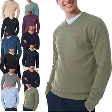 Crew Clothing Mens Jumper V