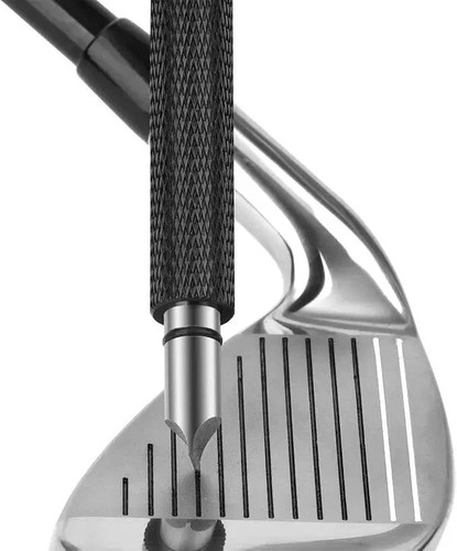 Golf club groove sharpener v - sharpener,