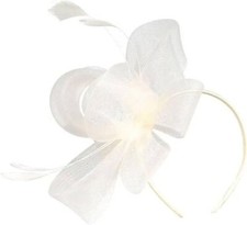 Ladies Net & Feather Looped