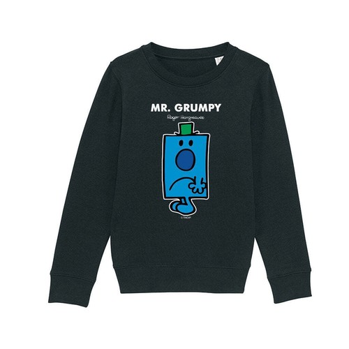 Men sweatshirt grumpy - mr,