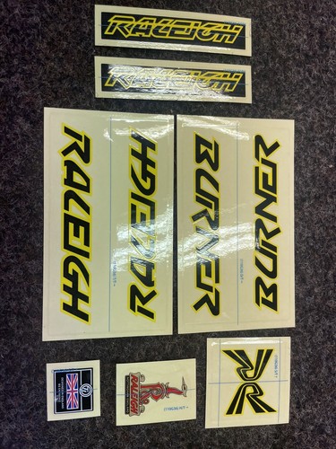 Raleigh tuff burner sticker - tuff,