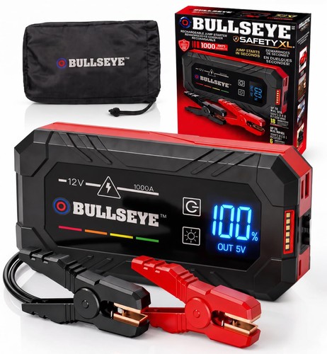 Emson bullseye jump starter - bullseye,