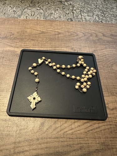 Vintage stanhope rosary beads - vintage,