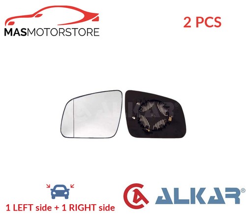 Rear view mirror - view, pair