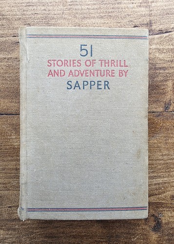 1934 1st edition signed sapper - edition,