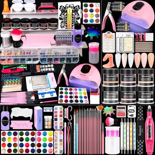 Acrylic nail kit - with, drill
