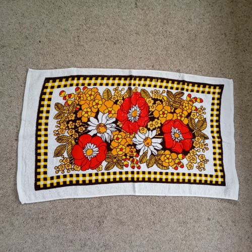 Vintage terry tea - vintage, thin