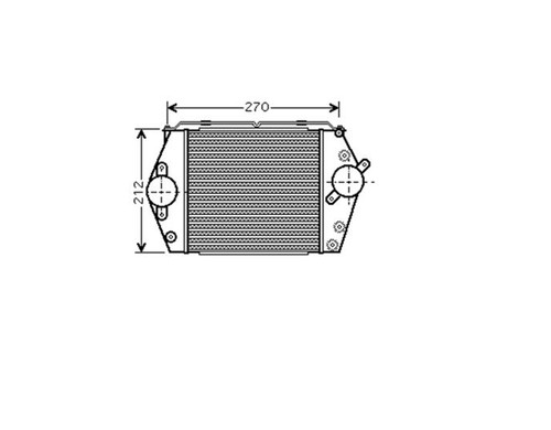 Fits mazda intercooler - fits, 6