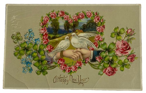 Happy new year roses - new,
