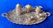 VINTAGE SILVER FILIGREE
