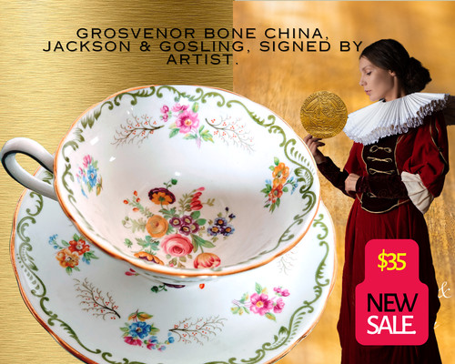 Grosvenor bone china - grosvenor, jackson