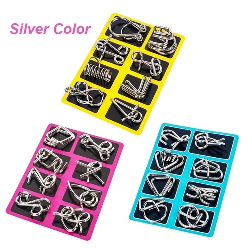 8pcs metal montessori - 8pcs,