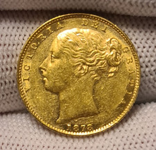 Full Sovereign Coin Rare 1878