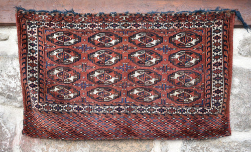 Fabulous antique yomud rug - fabulous,