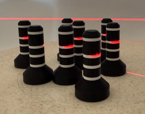 Levelling pins for red - levelling,