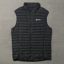 Berghaus Hydroloft Black Puffer Gilet Jacket (L)