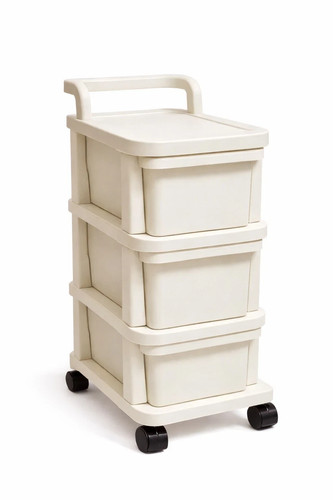 Tier plastic storage - plastic, trolley