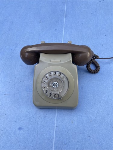 Vintage rotary dial telephone - dial,