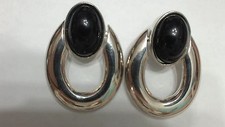 Vintage silver tone black - vintage,