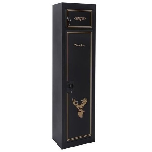Black gun security cabinet - black, 5