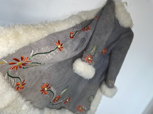 Sheepskin coat jacket - sheepskin,