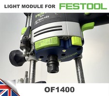 Passend für FESTOOL OF1400 Lichtmodul, 3D, wiederaufladbar USB C, 6 h Laufzeit