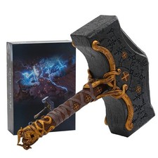 God of War Ragnarok Thor's Hammer Cosplay Ragnarok Mjolnir Hammer Model Statue