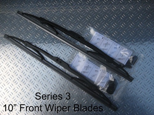 Front wiper blades land - front,