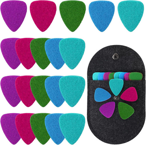 20pcs ukulele felt picks - ukulele,