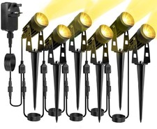 30m Garden Spotlights Mains